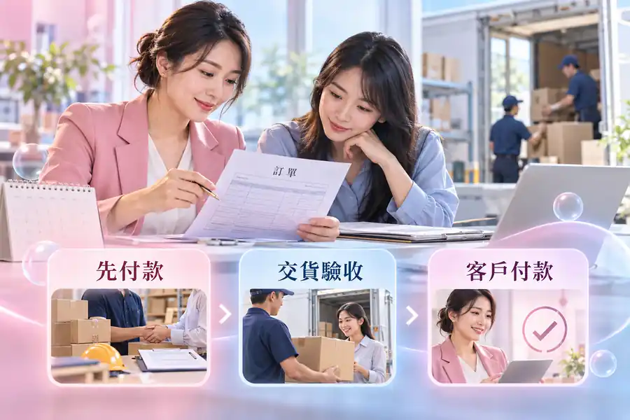 公司有訂單但現金流不夠怎麼辦？主題示意